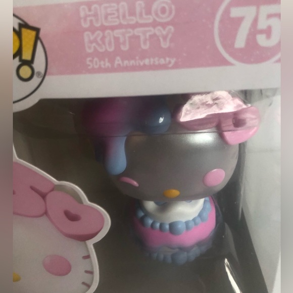 NEW Hello Kitty 50th Anniversary FUNKO POP! #75 Birthday Cake Candles NIB - Picture 5 of 6